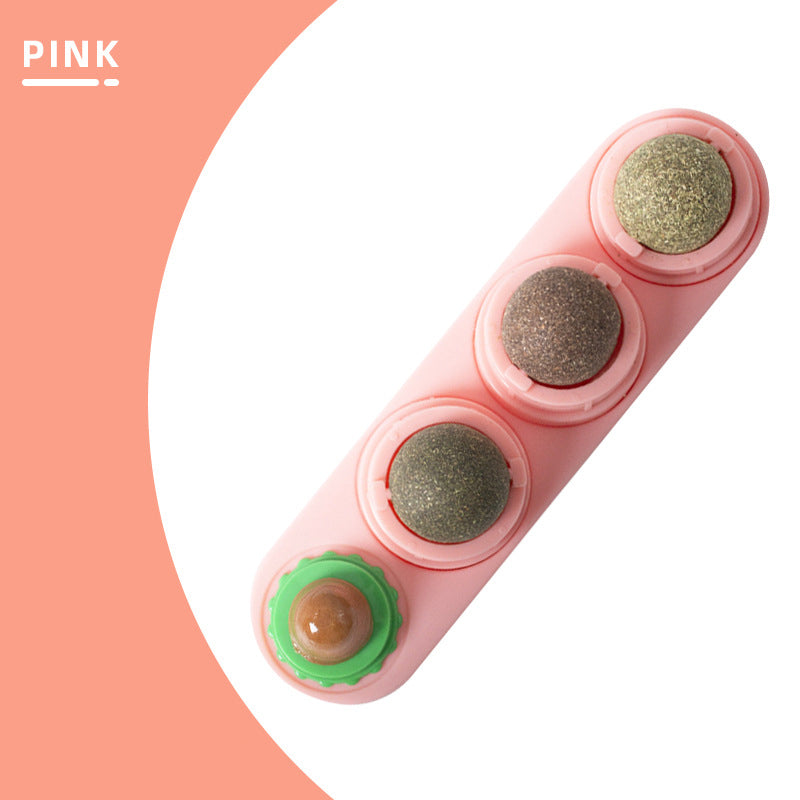 Cat mint ball spinning ball toy cat snacks lollipops self fun toys lots of fun - V.I.P Digital Presence