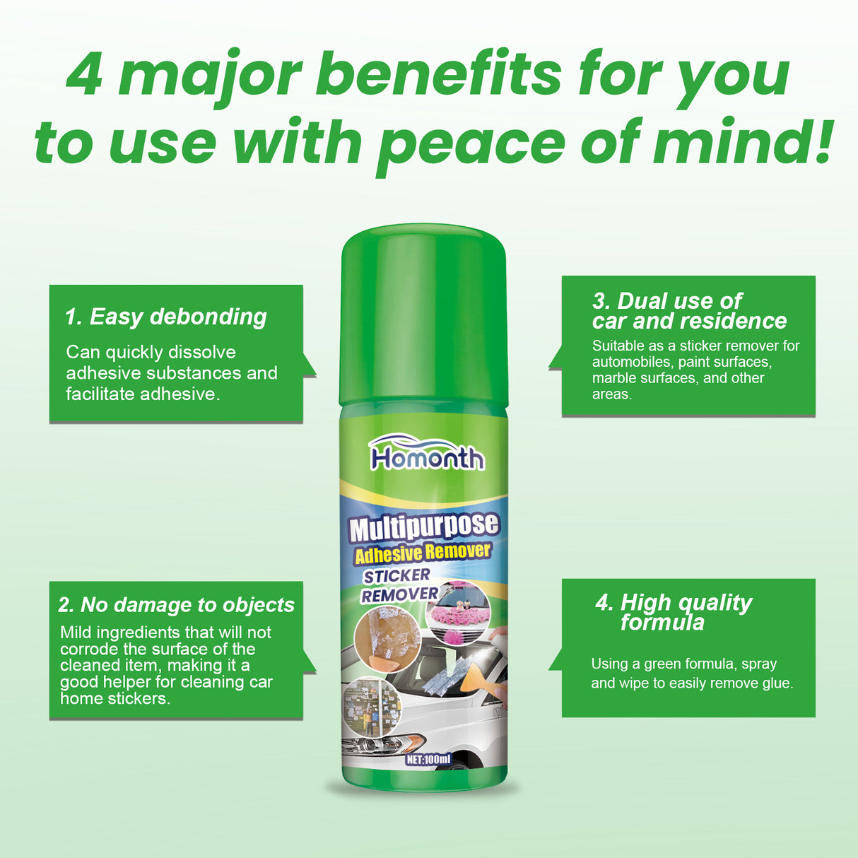 Multipurpose Adhesive Remover, Multi-Purpose Adhesive Removal Self-Adhesive Double-Sided Adhesive Removal Adhesive Cleaning Adhesive No Residue Cleaner - V.I.P Digital Presence