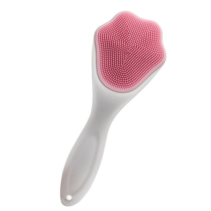 Cat Claw Face Wash Brush Silicone Long Handle Cat Claw Brush Soft Silicone Pore Cleaning Brush Facial Cleanser - V.I.P Digital Presence