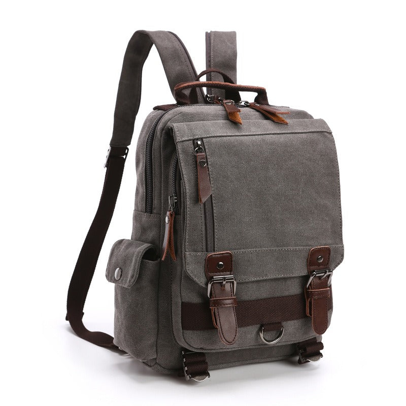 Canvas Backpack Men Travel Back Pack Multifunctional Shoulder Bag for Women Laptop Rucksack School Bags Female Daypack - V.I.P Digital Presence