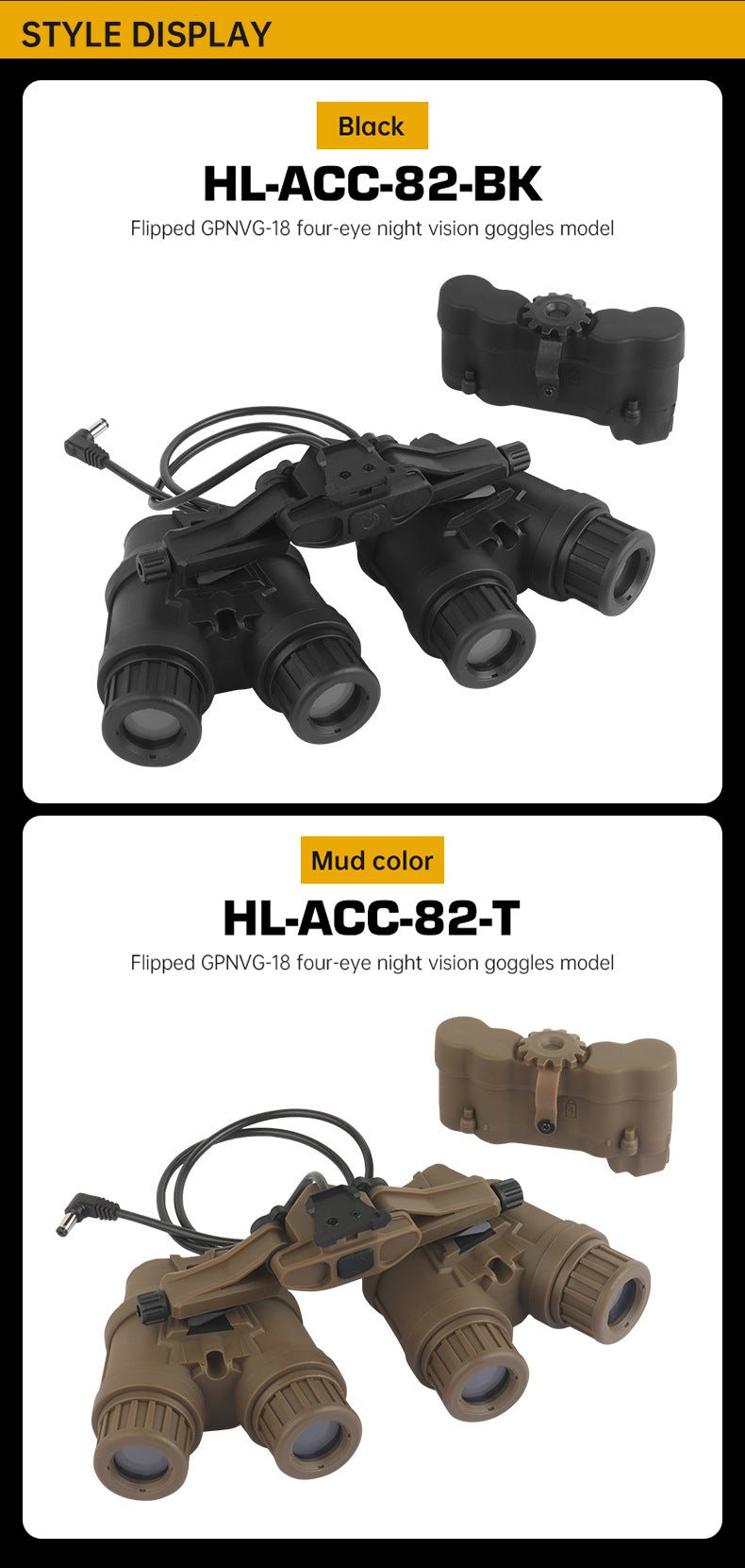 flip-up GPNVG-18 quad-tube night vision device model - V.I.P Digital Presence