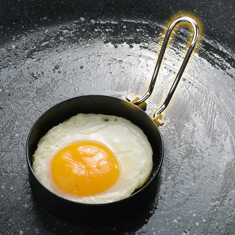 Creative thickened stainless steel non stick coating circular egg fryer hamburger patty mold - V.I.P Digital Presence