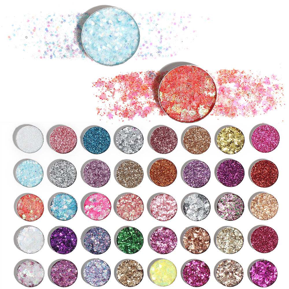 CAKAILA  40 Colors Eye Shadow Gold Powder Glitter Curry Cream Diamond Glitter Eyeshadow Palette - V.I.P Digital Presence