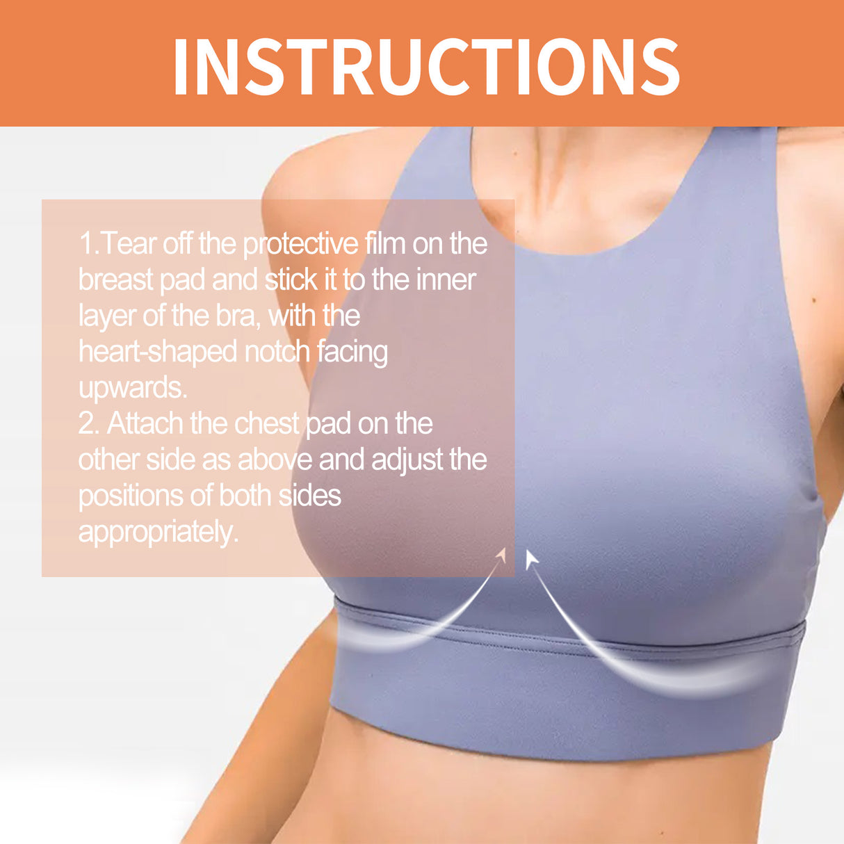 Instant Volum Esticky Inserts, Firming, Plump And Full Chest Pad Lifts Women's Breasts Firm And Prevents Sagging - V.I.P Digital Presence