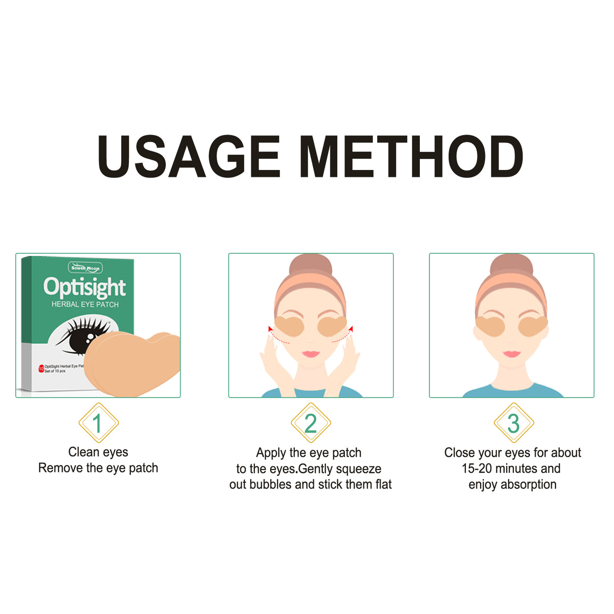 Wormwood Eye Care Sticker Box, Stay Up Late Eye Dry Eye Astringent Cold Compress Stick Moxibustion Students Eye Care Patch Vision - V.I.P Digital Presence