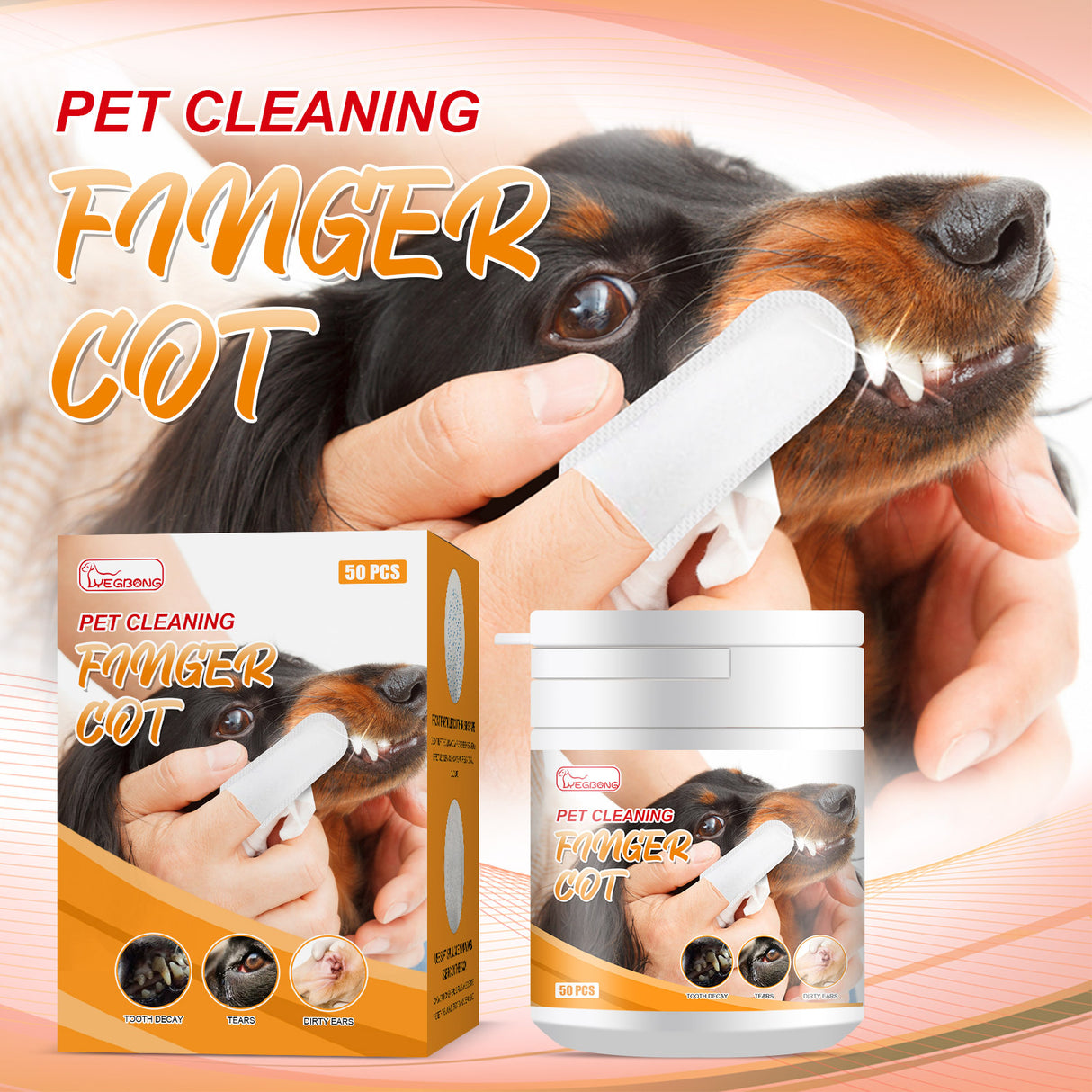 Pet Teeth Cleaning, Dog Cat Teeth Clean Tartar Stones Fresh Breath - V.I.P Digital Presence