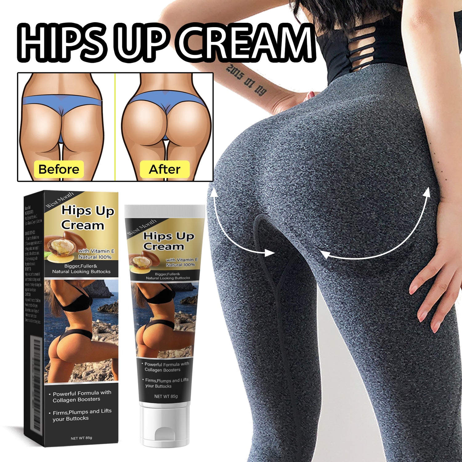 Butt Firming Cream, Moisturizing And Soothing Dry Skin, Firming Butt Skin And Buttock Beauty Cream - V.I.P Digital Presence