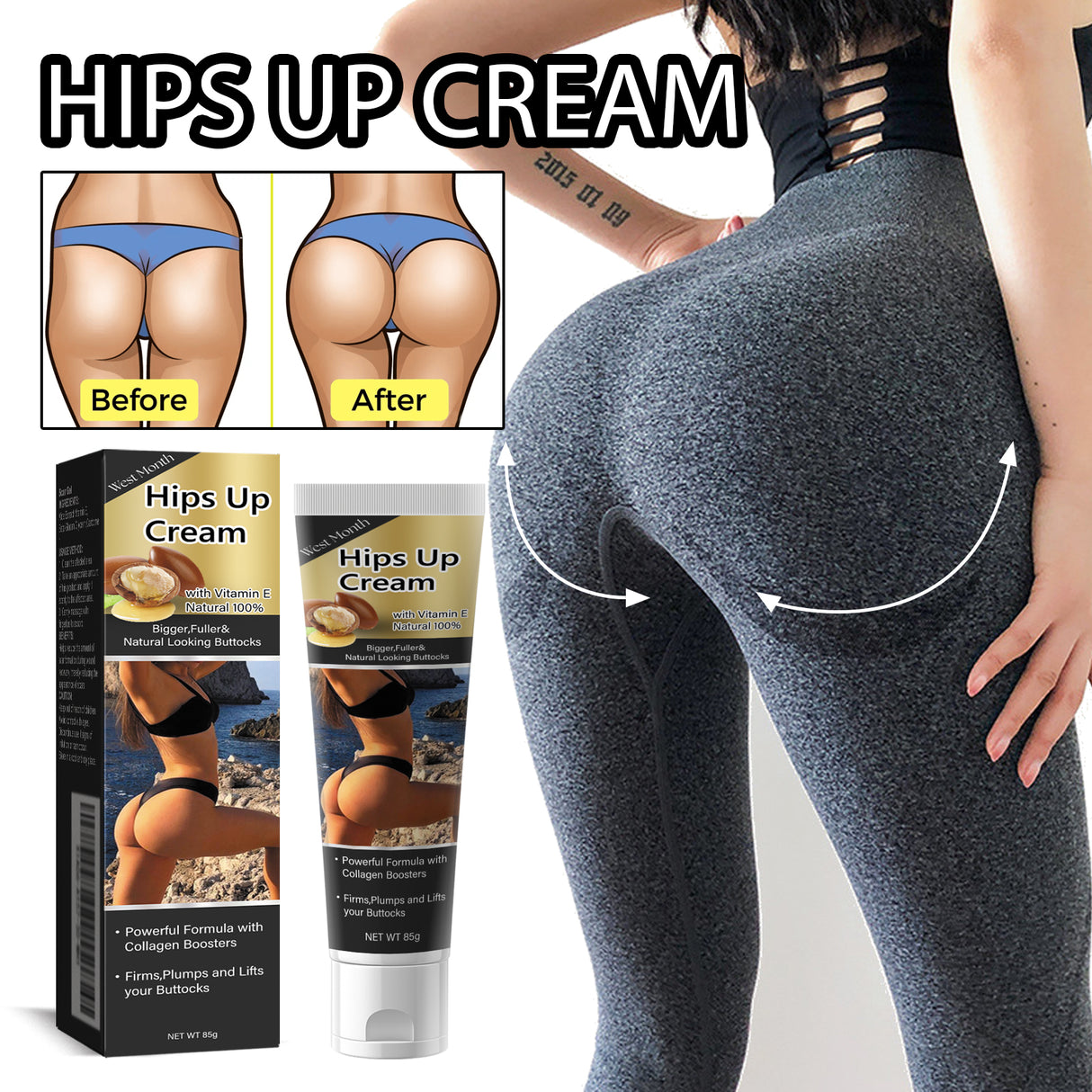 Butt Firming Cream, Moisturizing And Soothing Dry Skin, Firming Butt Skin And Buttock Beauty Cream - V.I.P Digital Presence
