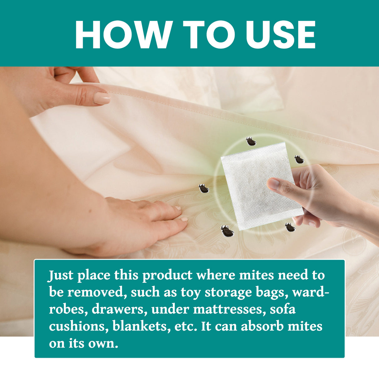 Herbaceous Mite Control Kit Travel Outdoor Camping Home Bedding Clothing Herbaceous Mosquito Repellent Mite Control - V.I.P Digital Presence