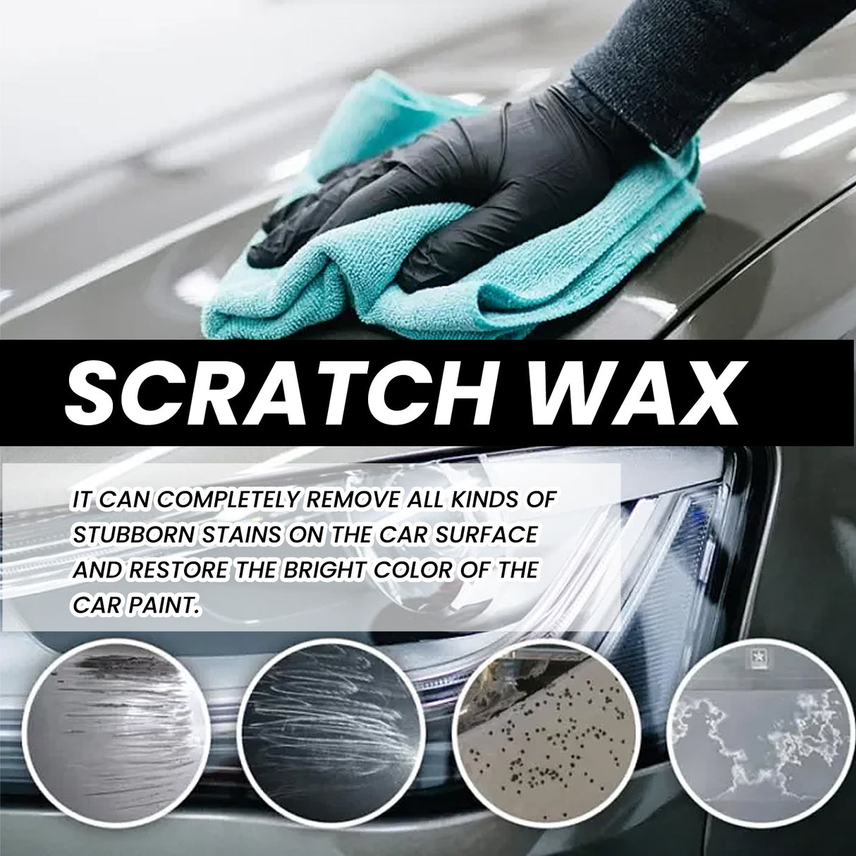 Scratch Wax, Car Paint Scratches And Scratches Repair Cream Maintenance Polishing Wax - V.I.P Digital Presence