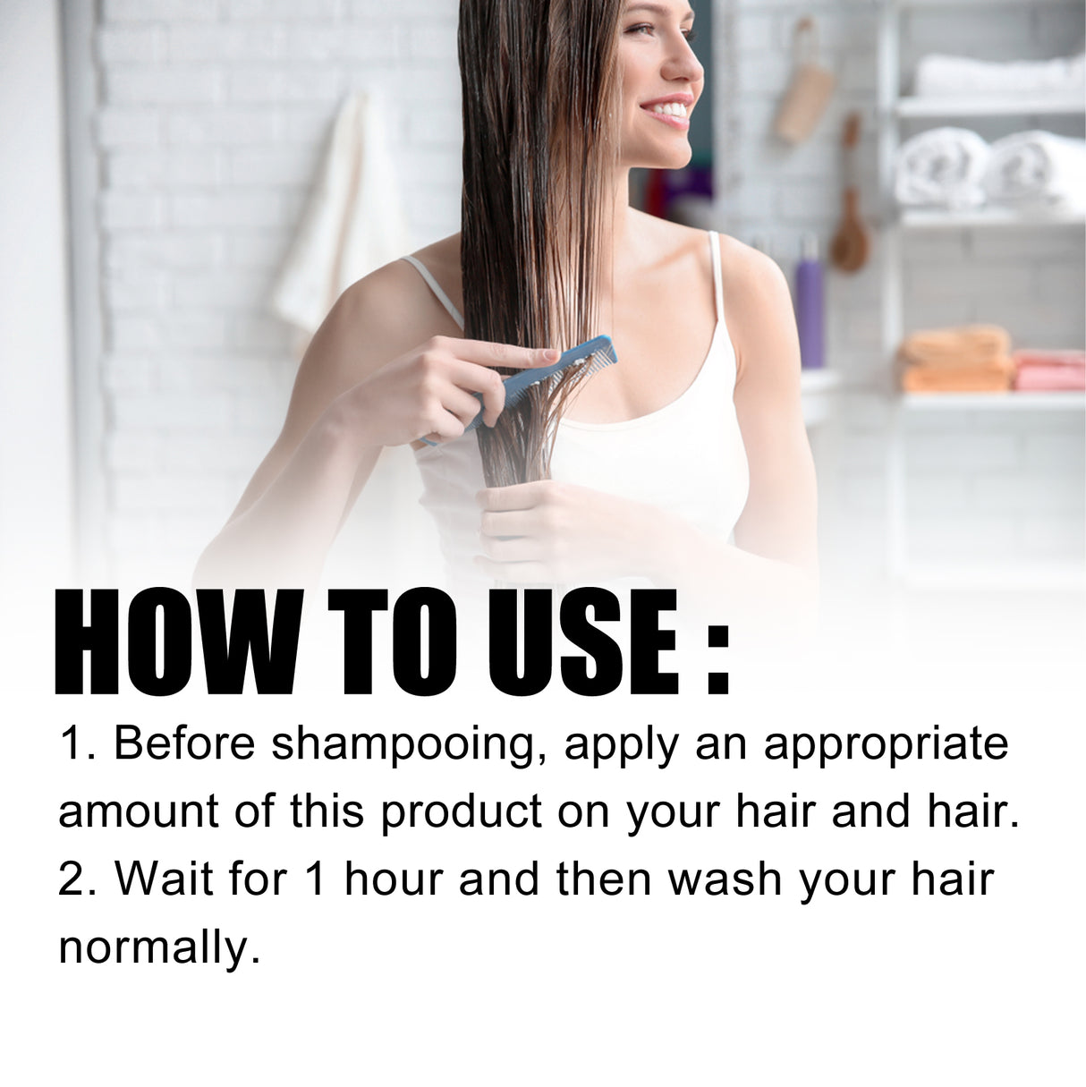 Hair Care Essence Soft And Moisturizing Hair Dry Hair Frizzy Tail Nourishing Hair Care Essence - V.I.P Digital Presence