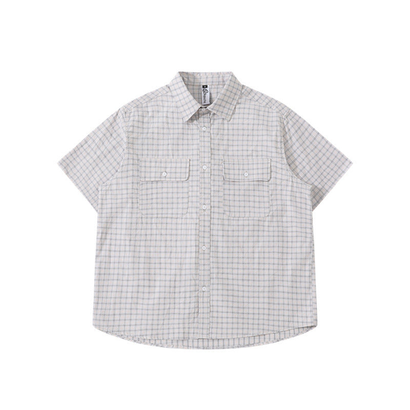 Striped pocket short sleeved shirt - V.I.P Digital Presence