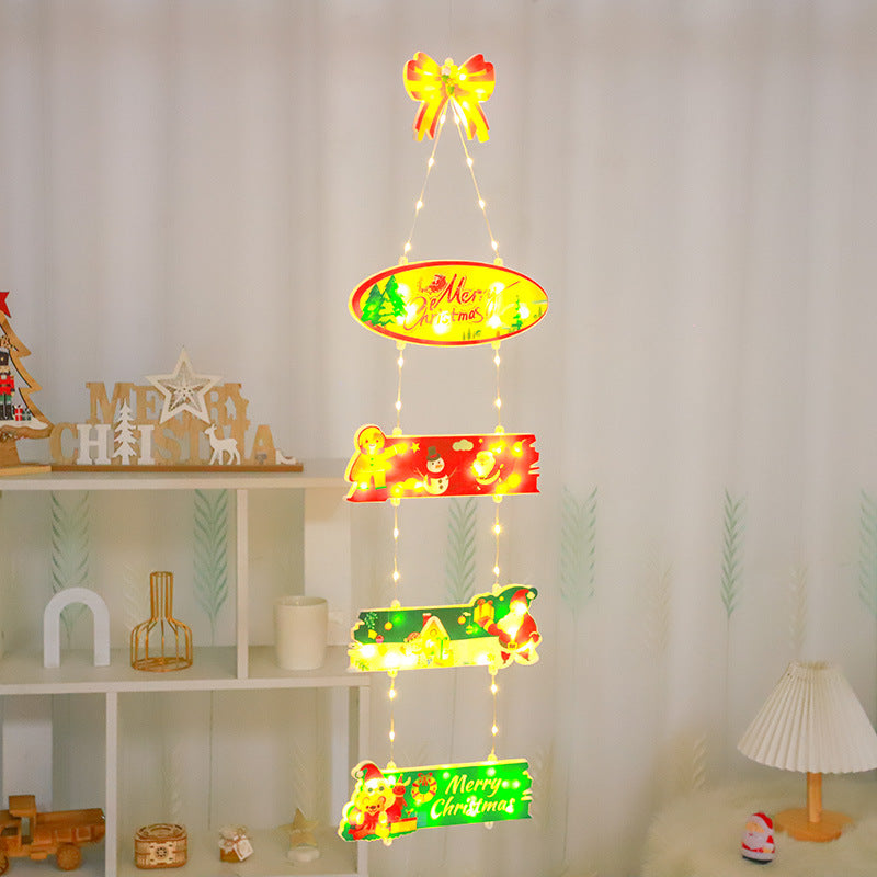 New hanging lights, LED signs, Christmas scene decoration, window display, light string, atmosphere lights - V.I.P Digital Presence