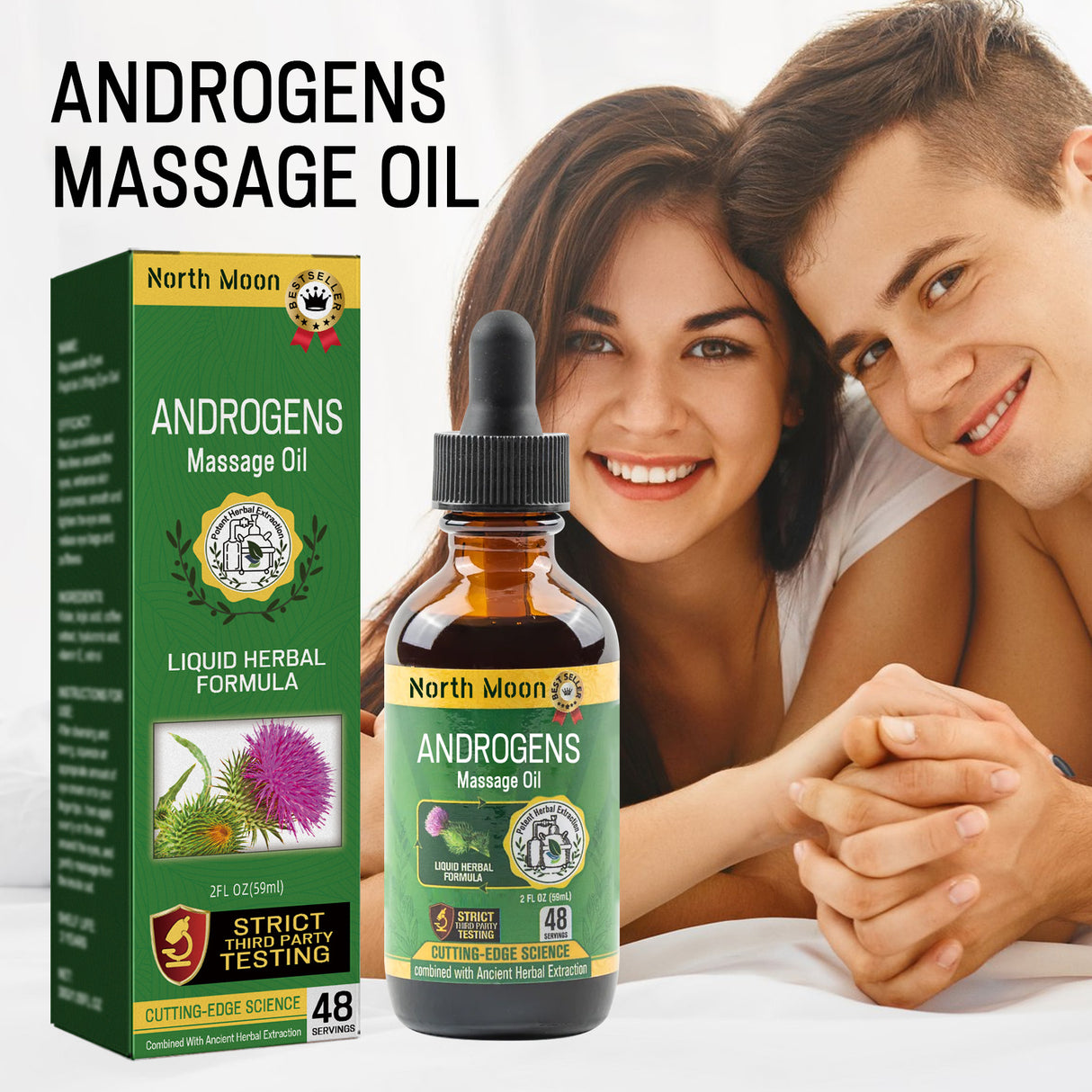 Androgens Massage Oil, Men's Body Care Strong Vitality Nourishing Care Essential Oil - V.I.P Digital Presence