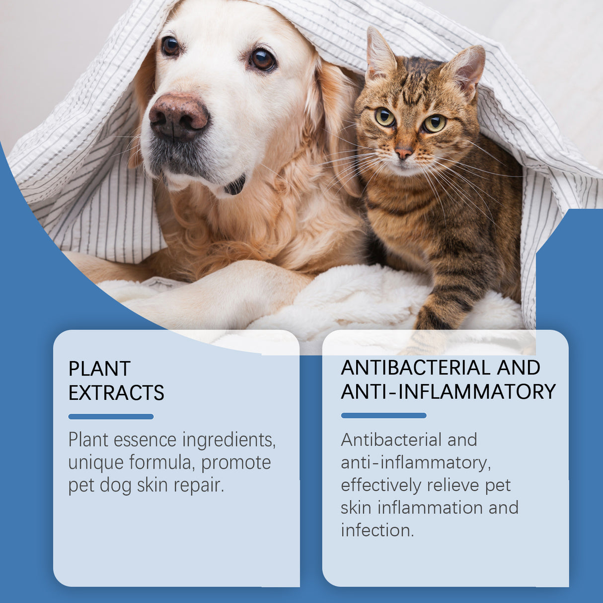 Pet Fur Care Spray Pet cat and dog fur gentle cleaning care fur Bright shine - V.I.P Digital Presence