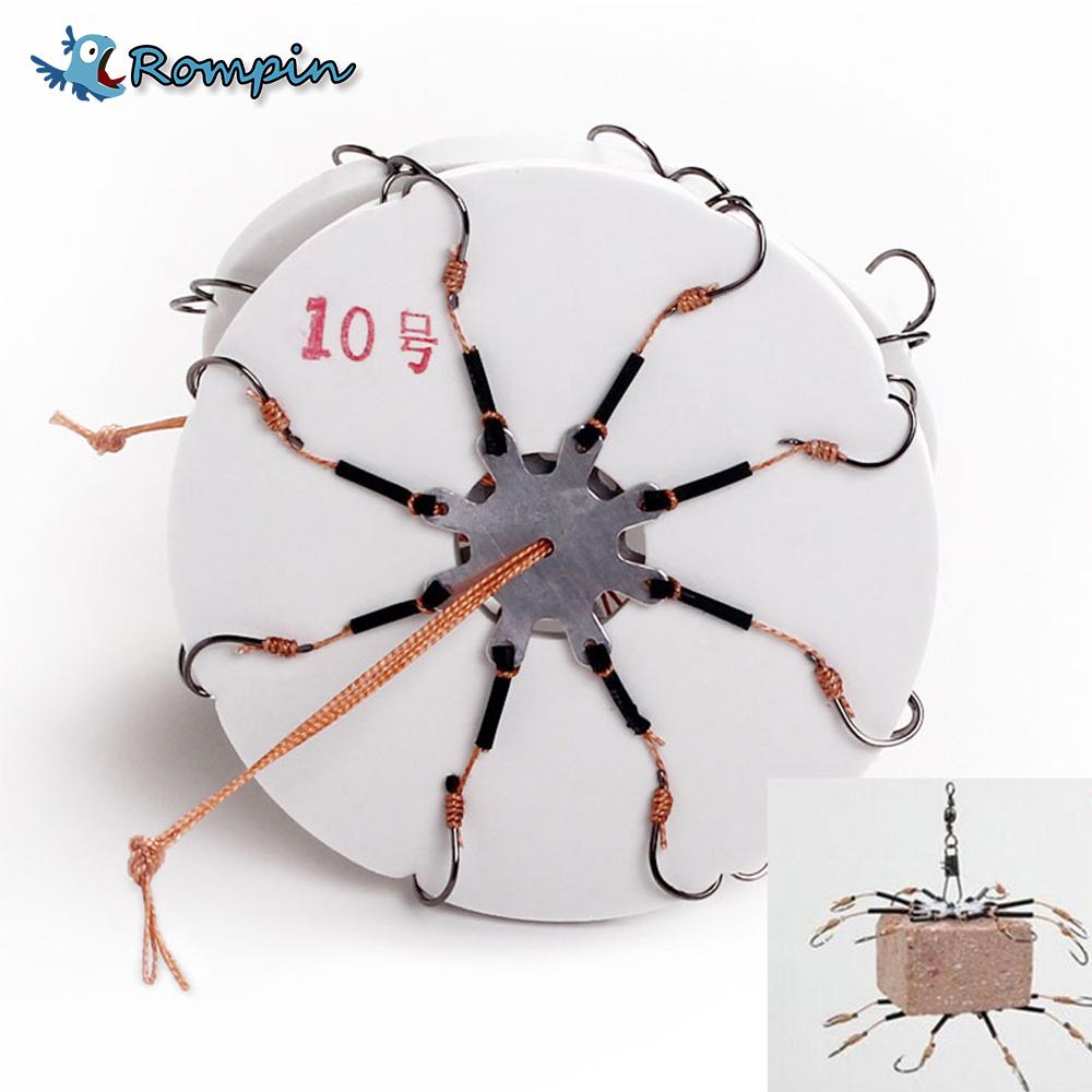 Rompin 2Pcs/Lot Explosion Fishing Hook Barbed 6# 8# 10# 12# - V.I.P Digital Presence