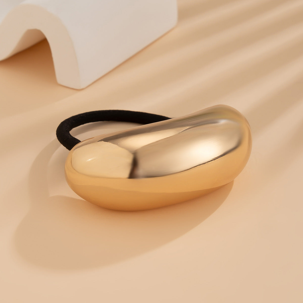 Personalized retro double-layer arc elastic hairpin irregular temperament hair ring - V.I.P Digital Presence