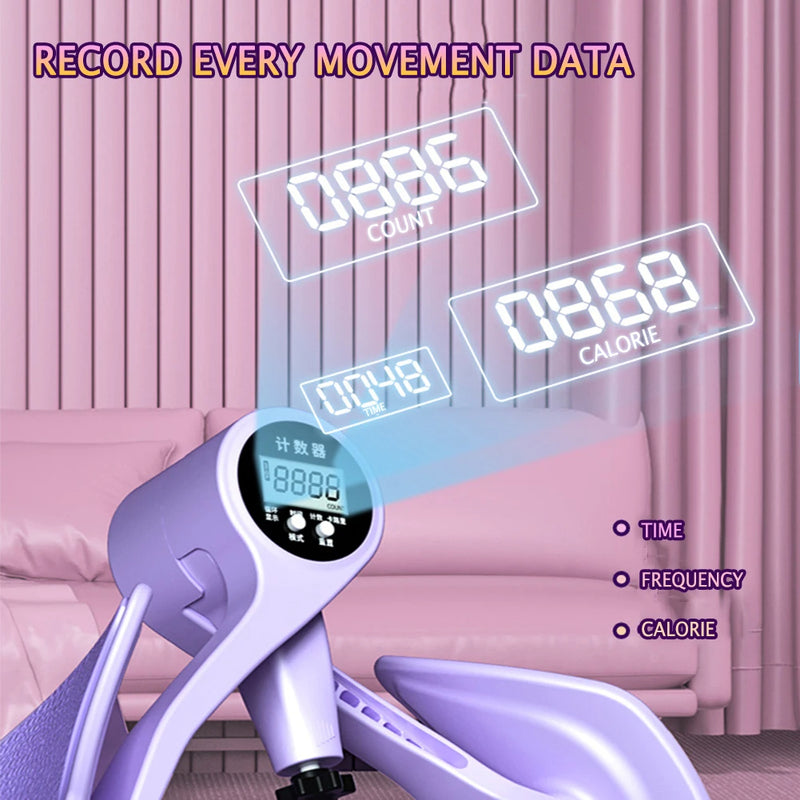 Digital Counter Hip Trainer Leg Trainers Pelvic Floor Muscle Strength Adjustable Leg Exerciser Inner Thigh Fitness Equipment - V.I.P Digital Presence