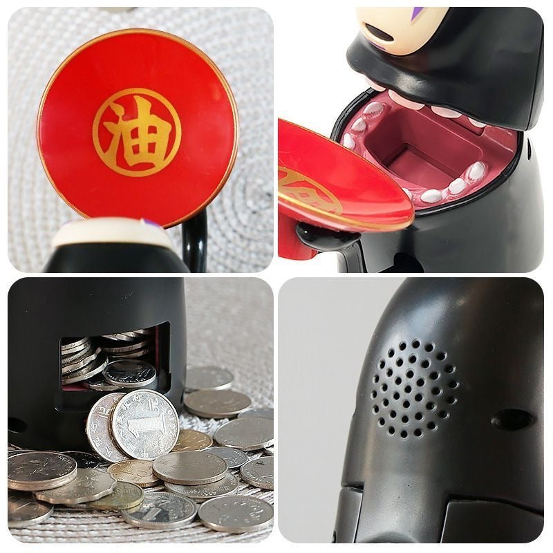 Faceless male piggy bank creative Tiktok girl of the same style Qianyuqianshui electric coin piggy bank - V.I.P Digital Presence