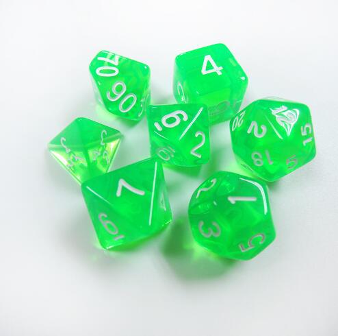 1 set of 7 sided dice - V.I.P Digital Presence