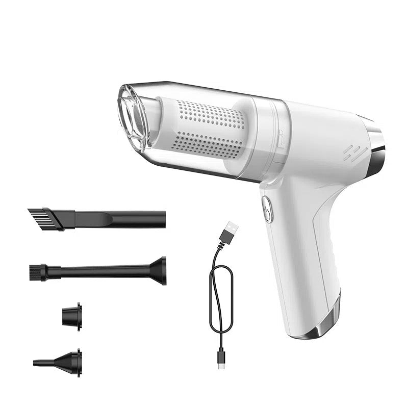 Wireless car vacuum cleaner small handheld blowing and suction dual-use with super large suction power for locomotives - V.I.P Digital Presence