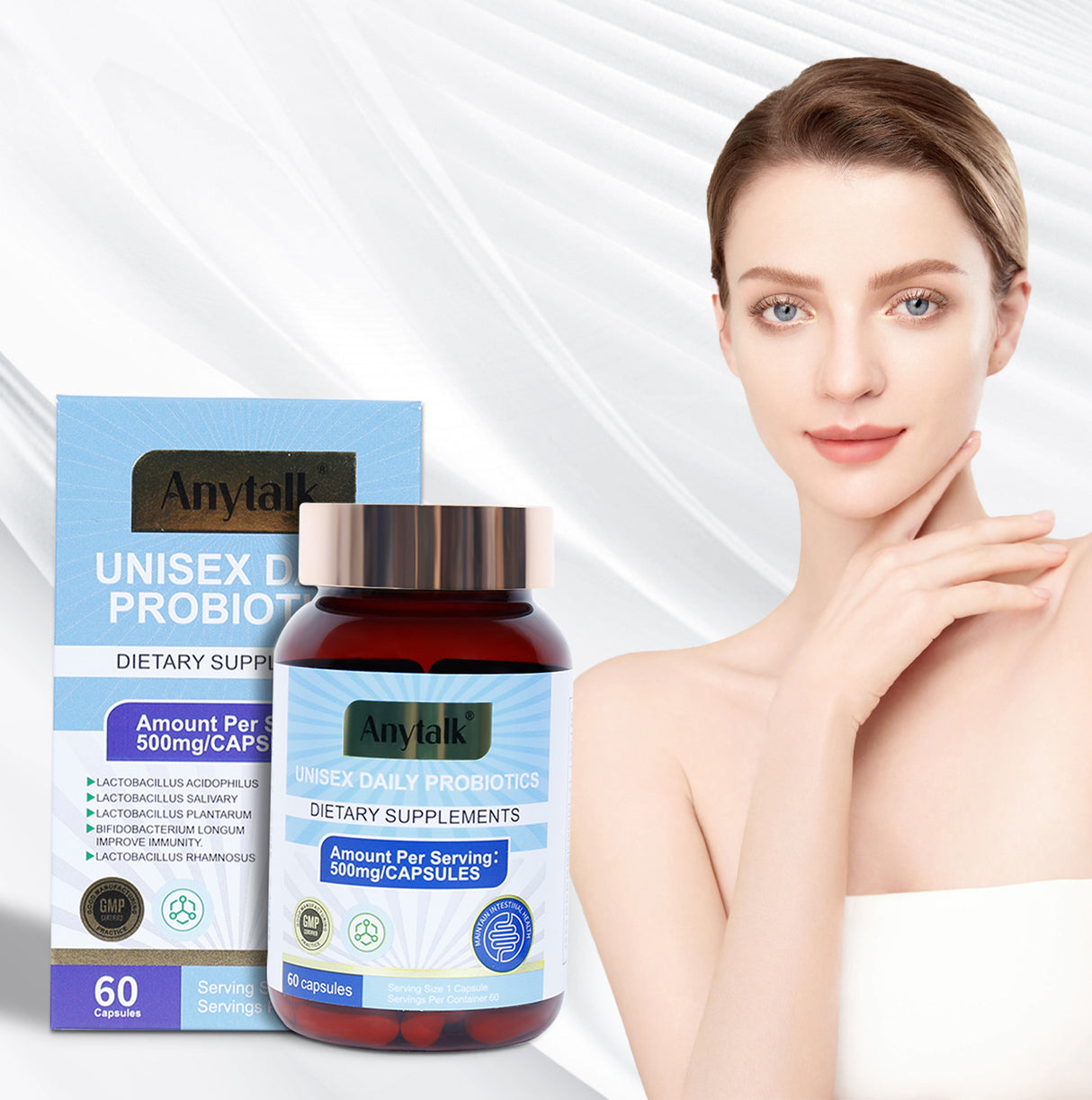 Male and female probiotic capsules - V.I.P Digital Presence