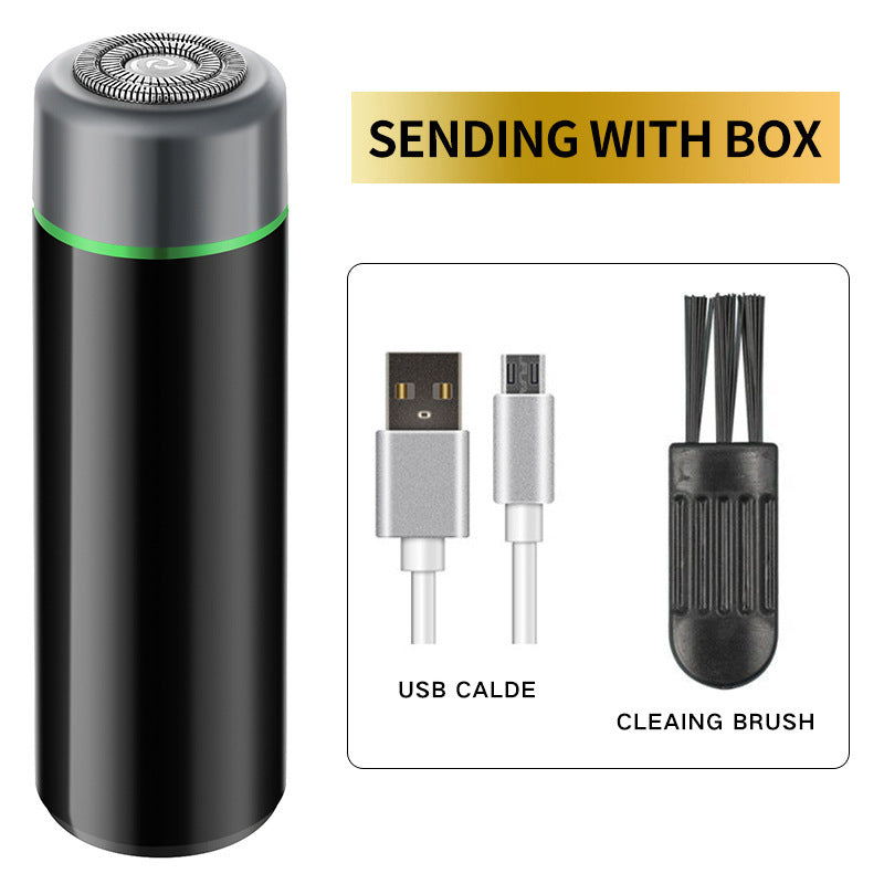 Shaver men's car USB portable electric shaver rechargeable bald head washable mini - V.I.P Digital Presence