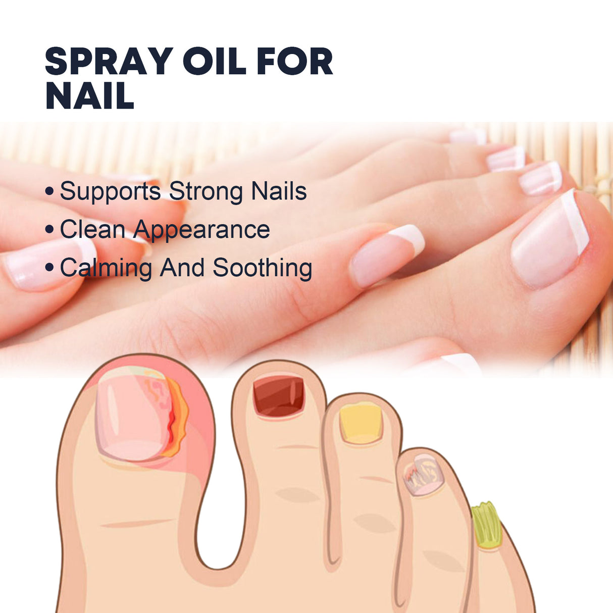 Nail Care Spray, To Reduce Brittle Nails By Layering Nail Strengthening Moisturizing Nutrient Solution - V.I.P Digital Presence