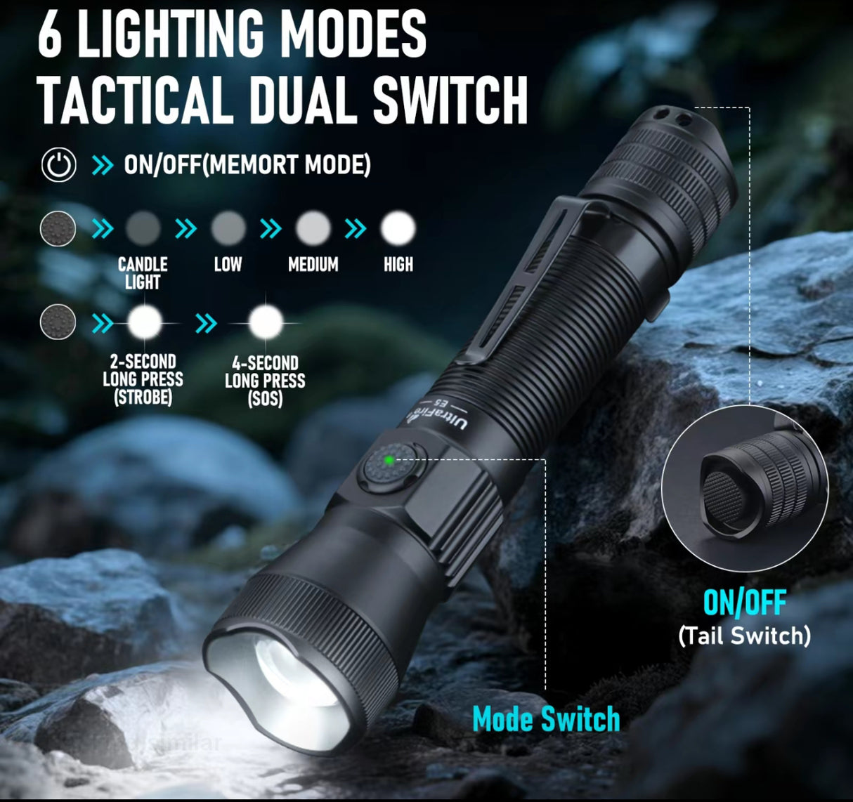 Rayo táctico UltraFire