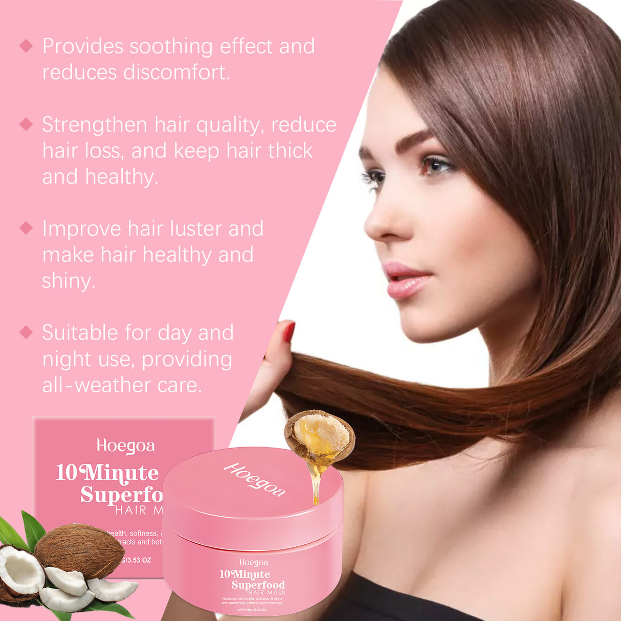 Nourishing Hair Mask Daily Improve Hair Quality Repair Dry Hair, Hydrating And Smoothing Hair Mask - V.I.P Digital Presence