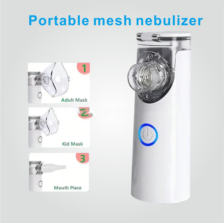 Handheld inhaler household for homecare nebulizador mesh nebulizer portable - V.I.P Digital Presence