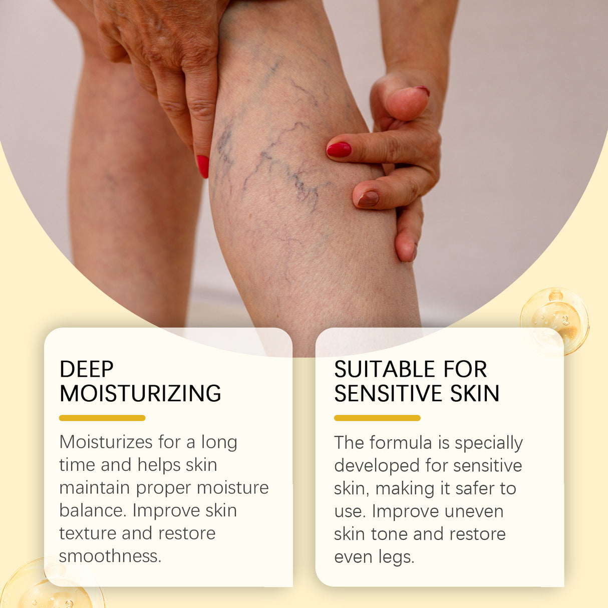 Herbal Leg Care Cream, Pamper, Massage, Repair And Relieve Uncomfortable Legs - V.I.P Digital Presence