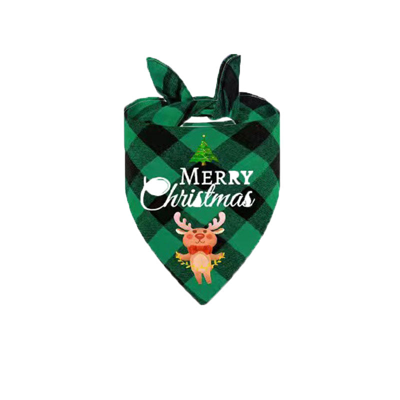 Christmas Day Border Protection Pet Small, Medium, and Large Dogs, Dogs, Cats, Teddy Triangular Towels, Water Jars - V.I.P Digital Presence