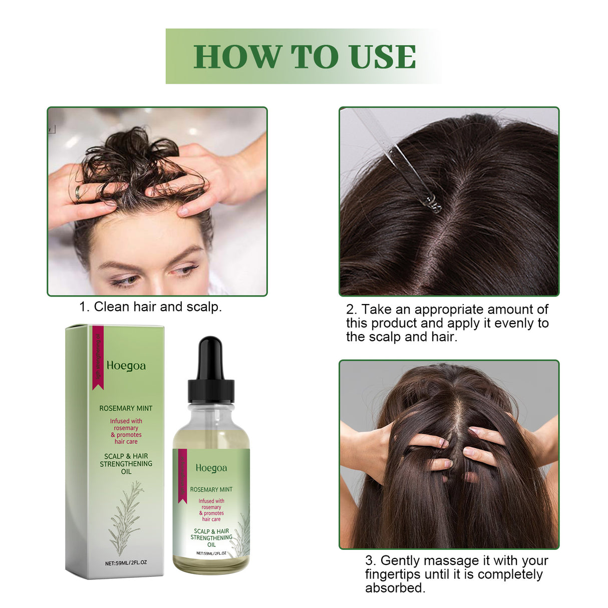 Scalp & Hair Strengthening Oil, Hair Thick Hair Solid Hair Soft Hair Dry Damaged Care - V.I.P Digital Presence