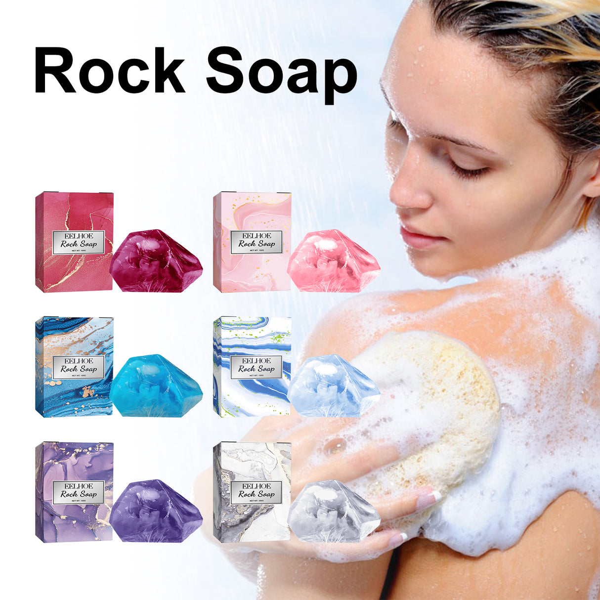 Shower Cleansing Soap Moisturizes And Moisturizes Tender Skin, Joints, Elbows, Brightening And Whitening Body Beauty Soap