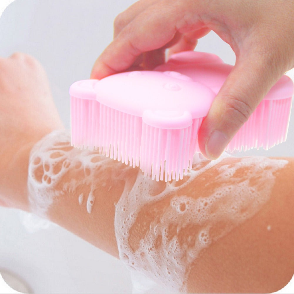 Cartoon teddy bear shampoo brush silicone shower brush - V.I.P Digital Presence