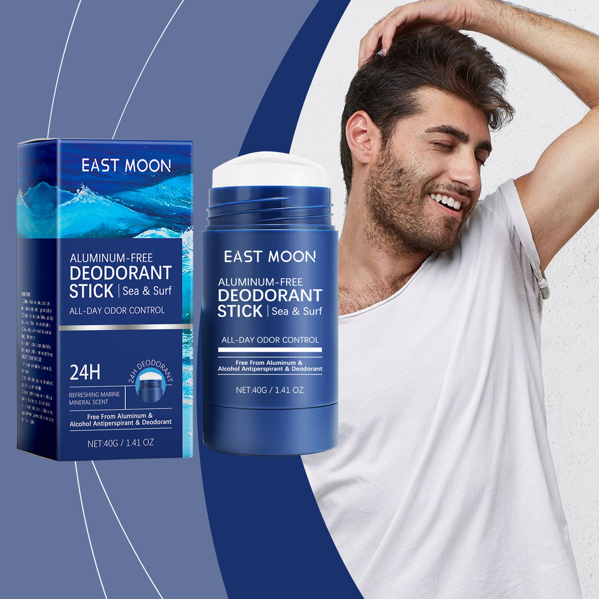 Mineral Underarm Fragrance Bar, Mineral Essence Gentle Armpit Protection, Clean And Fragrance Dry Skin Care