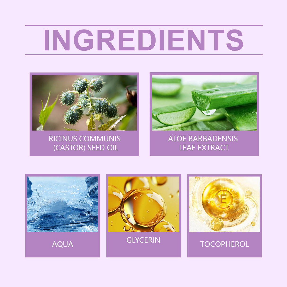 Ouhoe Black Castor Oil Eyebrow Eyelash Hair Soft Shine Skin Care Multi-Effect Care Essential Oil - V.I.P Digital Presence