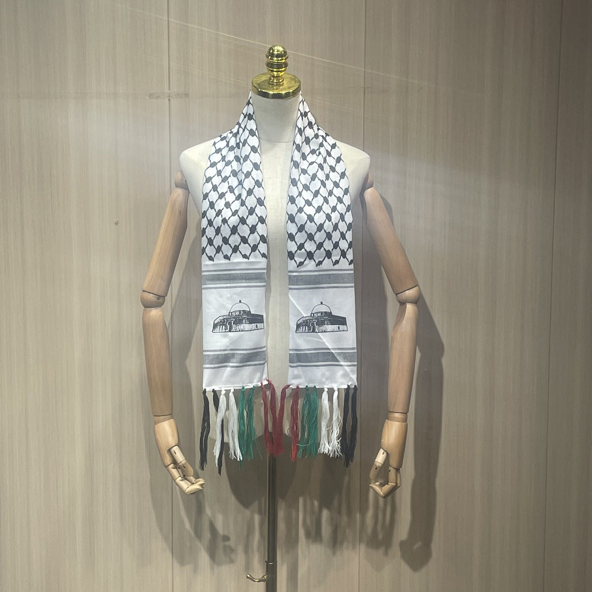 Arabic scarf prayer scarf ethnic style scarf shawl scarf headscarf - V.I.P Digital Presence