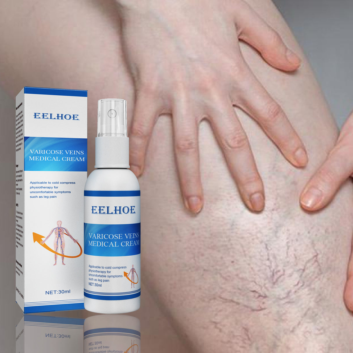 Intravenous Massage Spray For Varicose Veins Relief And Earthworm Leg Blood Vessel Bulge Pain Spray - V.I.P Digital Presence