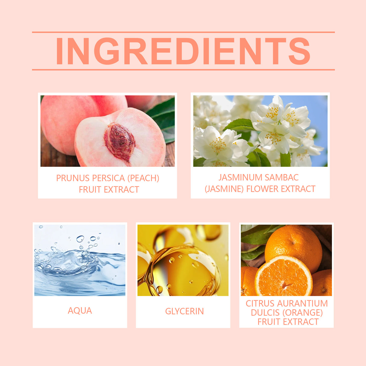 Peach Perfume Spray Fresh Fruit Lasting Fragrance Light Elegant Fresh Fruit Fragrance Charm Perfume Spray - V.I.P Digital Presence