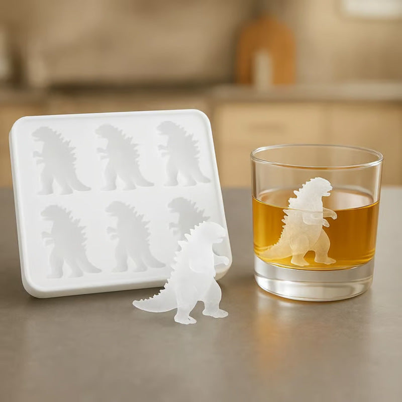 Godzilla Ice Mold: Silicone Kitchen Mold for Baking, Candles, Soaps, Ice Trays, Home Decor & Gifts - V.I.P Digital Presence