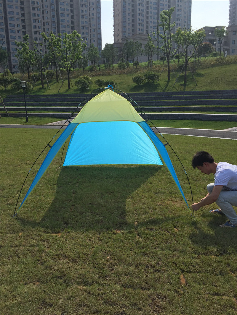 Pop Up Beach Tent Sun Shade Shelter Anti-UV Shelter Fully Automatic Folding Camping Tent - V.I.P Digital Presence