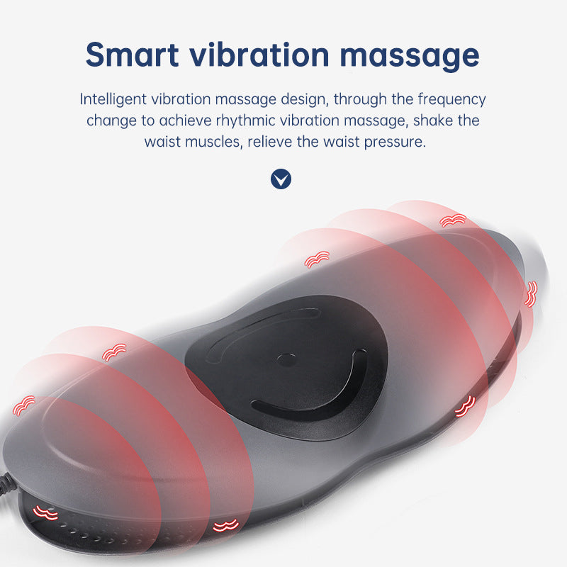 Waist Massager Lumbar Traction Inflatable Hot Compress Back Cervical Stretcher Massage Air Pressure Reduce Relief Pain - V.I.P Digital Presence