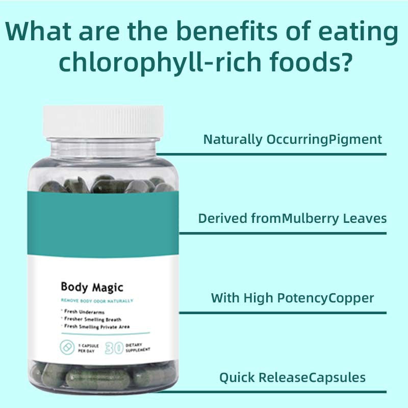 Body Magic Chlorophyll Capsules - V.I.P Digital Presence