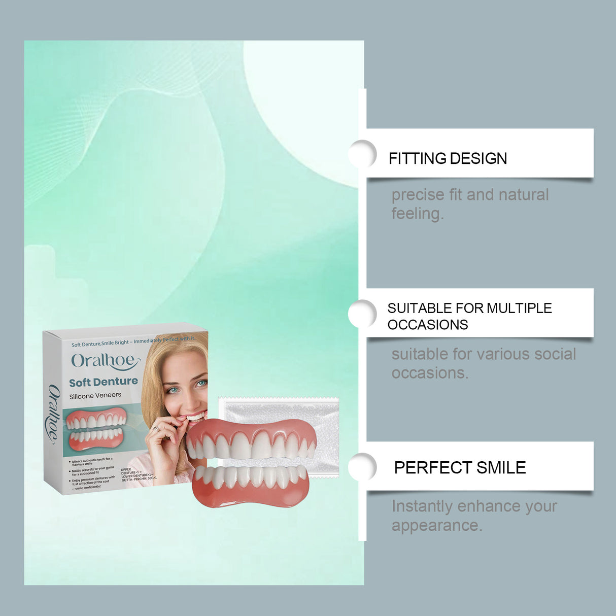 Retouching Teeth Interdental Denture Set Aesthetic Dental Retouching Teeth Interdental Set - V.I.P Digital Presence