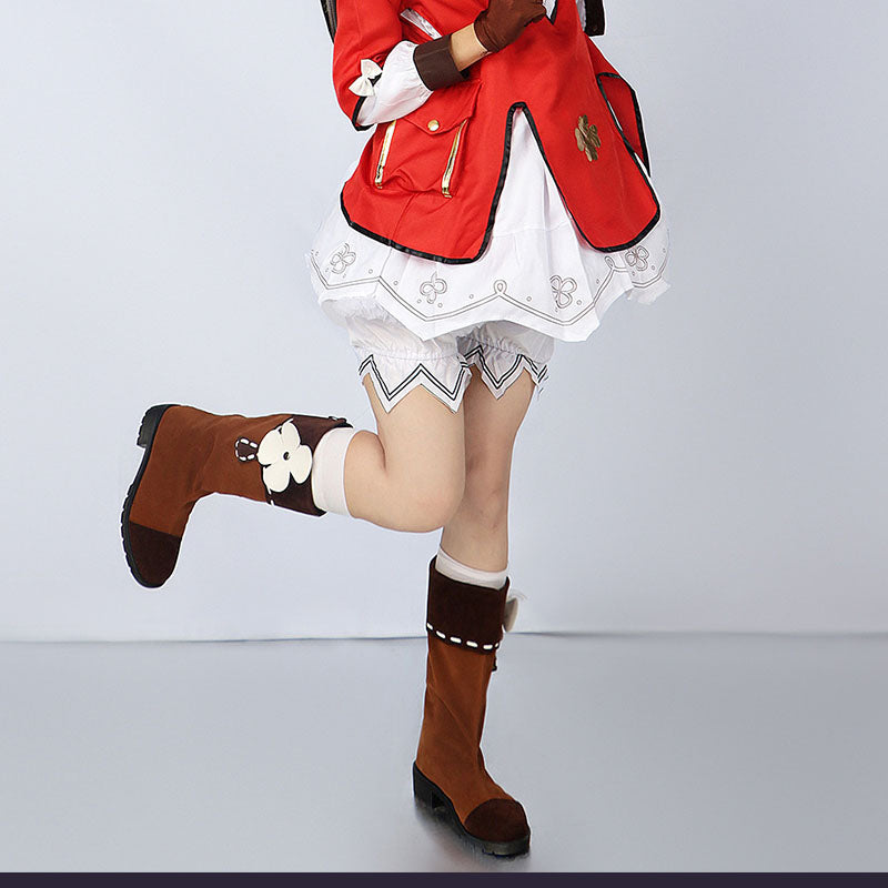 Genshin Impact cosplay Luoli animation game Westwind Knight Tuanhua Keli cos clothes matching shoes - V.I.P Digital Presence