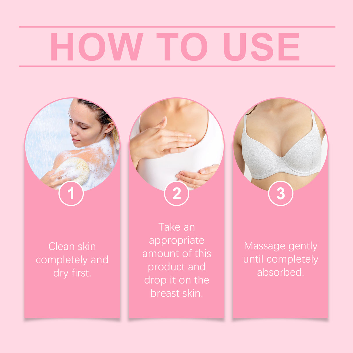 Pueraria Papaya Breast Firming Cream, Moisturizing And Firming Chest Skin Daily Massage Care Cream