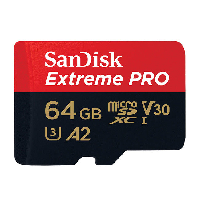 Original Sandisk Extreme Pro Micro SD Card up to 170MB/s A2 V30 U3 64GB 128GB Sandisk TF Card Memory Card With SD Adapter - V.I.P Digital Presence