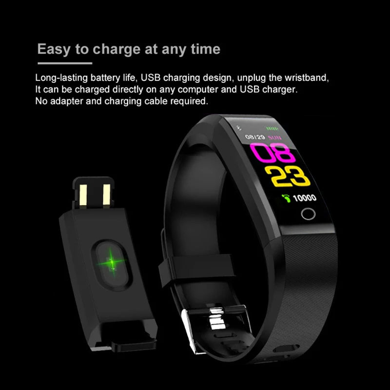 Smart Watch Men Women Heart Rate Monitor Blood Pressure Fitness Tracker Smartwatch Sport Watch - V.I.P Digital Presence